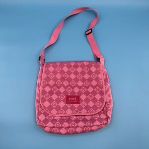 Red by Marc Ecko Pink Crossbody Messenger Bag Adjustable Strap